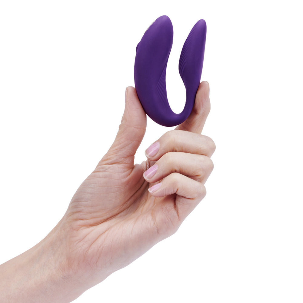 We Vibe - Chorus Remote Control Couple Vibrator (App Compatible) Purple