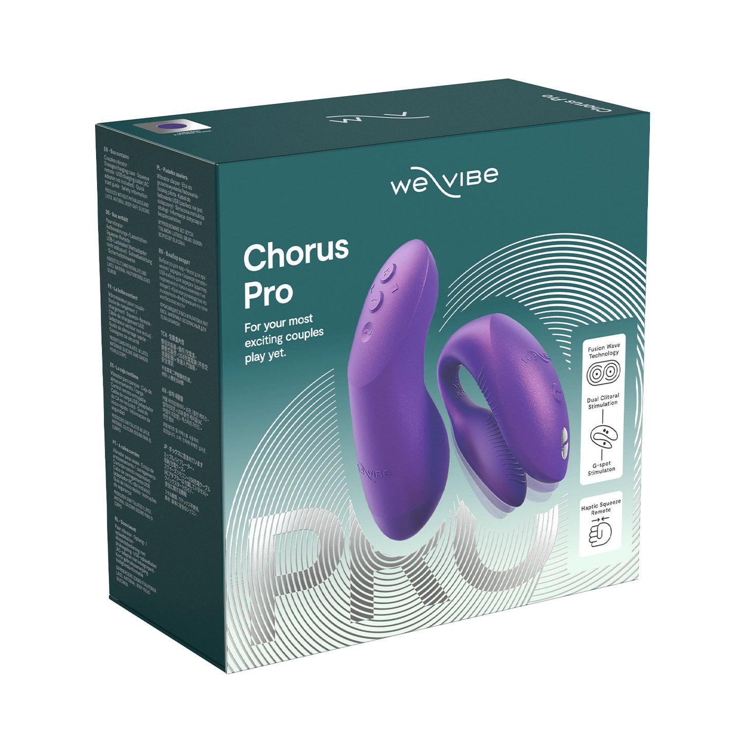 We-Vibe - Chorus Pro App-Controlled Couple Vibrator