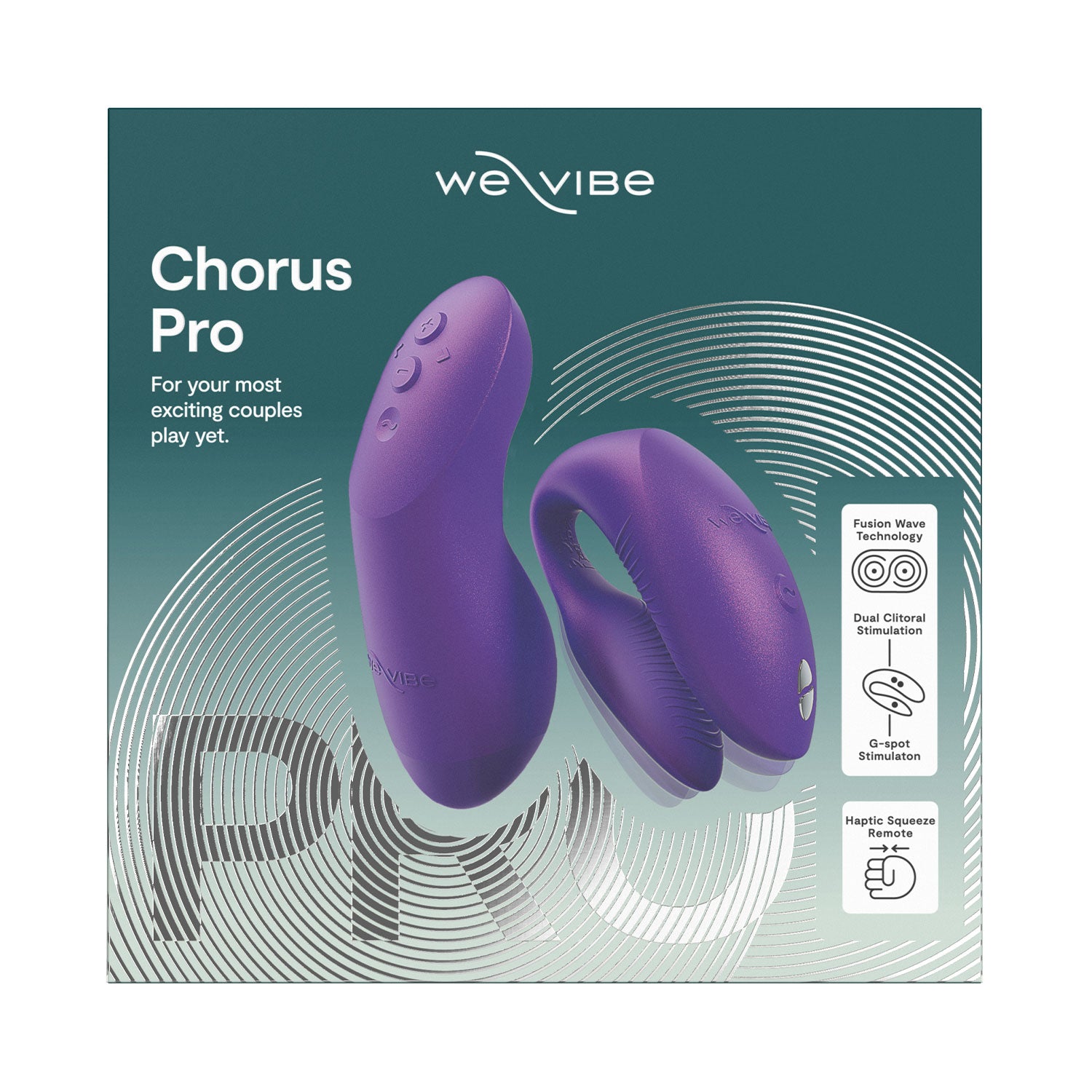 We-Vibe Chorus Pro - App-Controlled Couple Vibrator