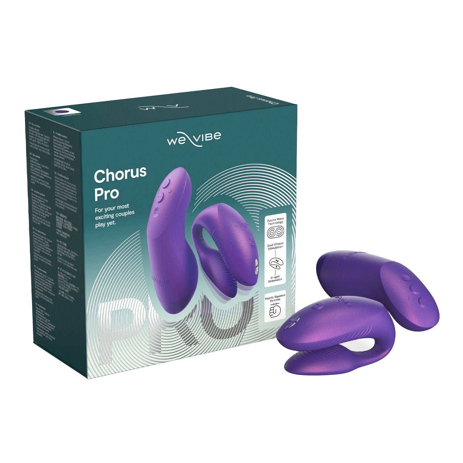 We-Vibe Chorus Pro - App-Controlled Couple Vibrator
