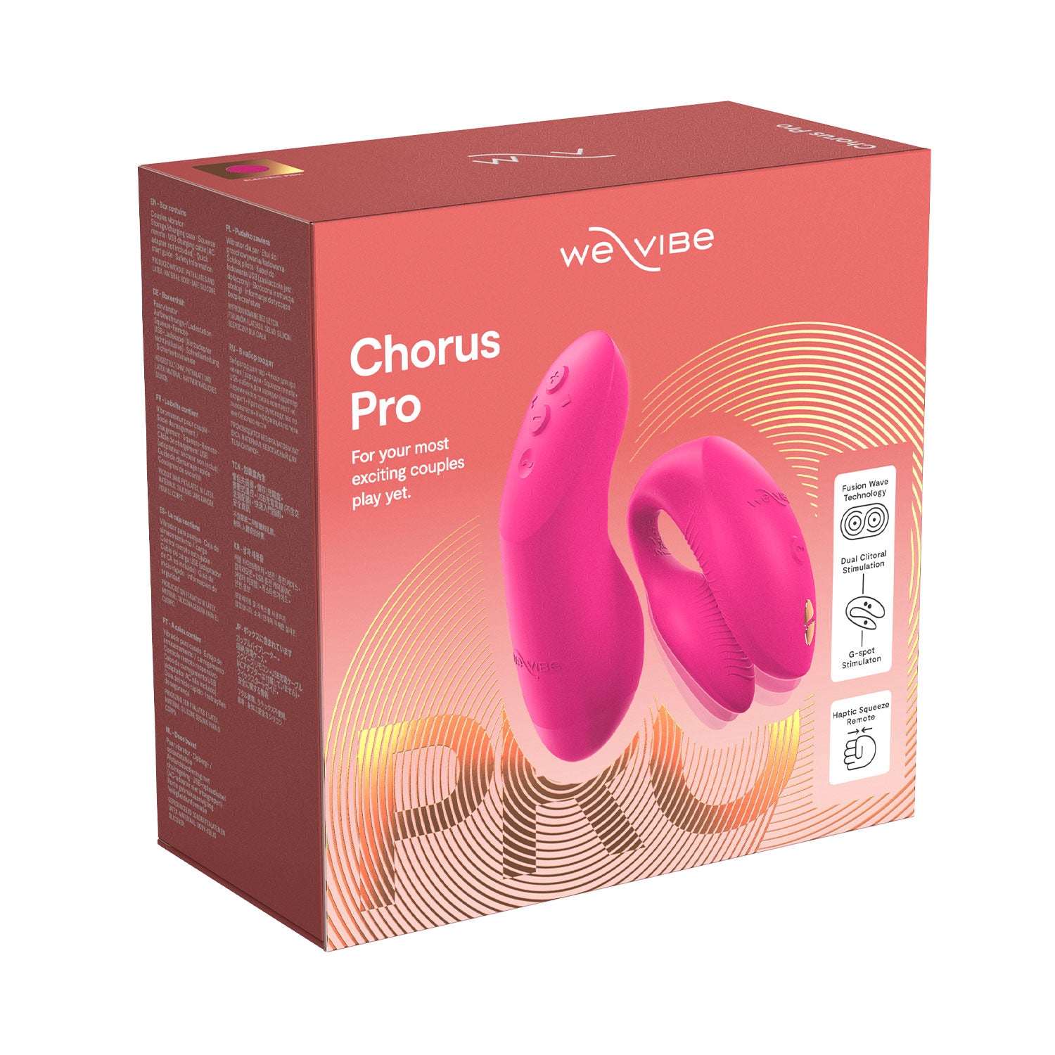 We-Vibe Chorus Pro - App-Controlled Couple Vibrator