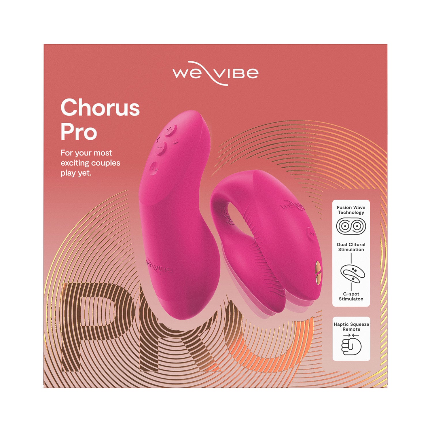 We-Vibe Chorus Pro - App-Controlled Couple Vibrator