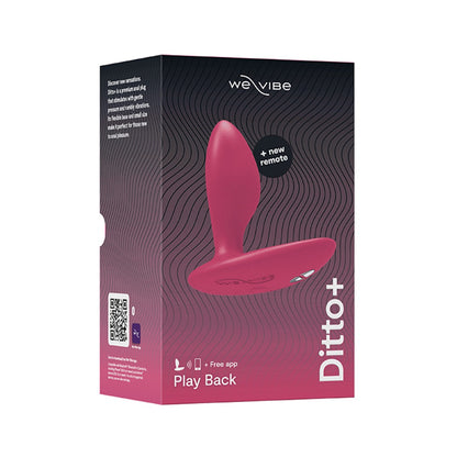 We-Vibe Ditto + App and Remote Controlled Anal Vibrator Cosmic Pink