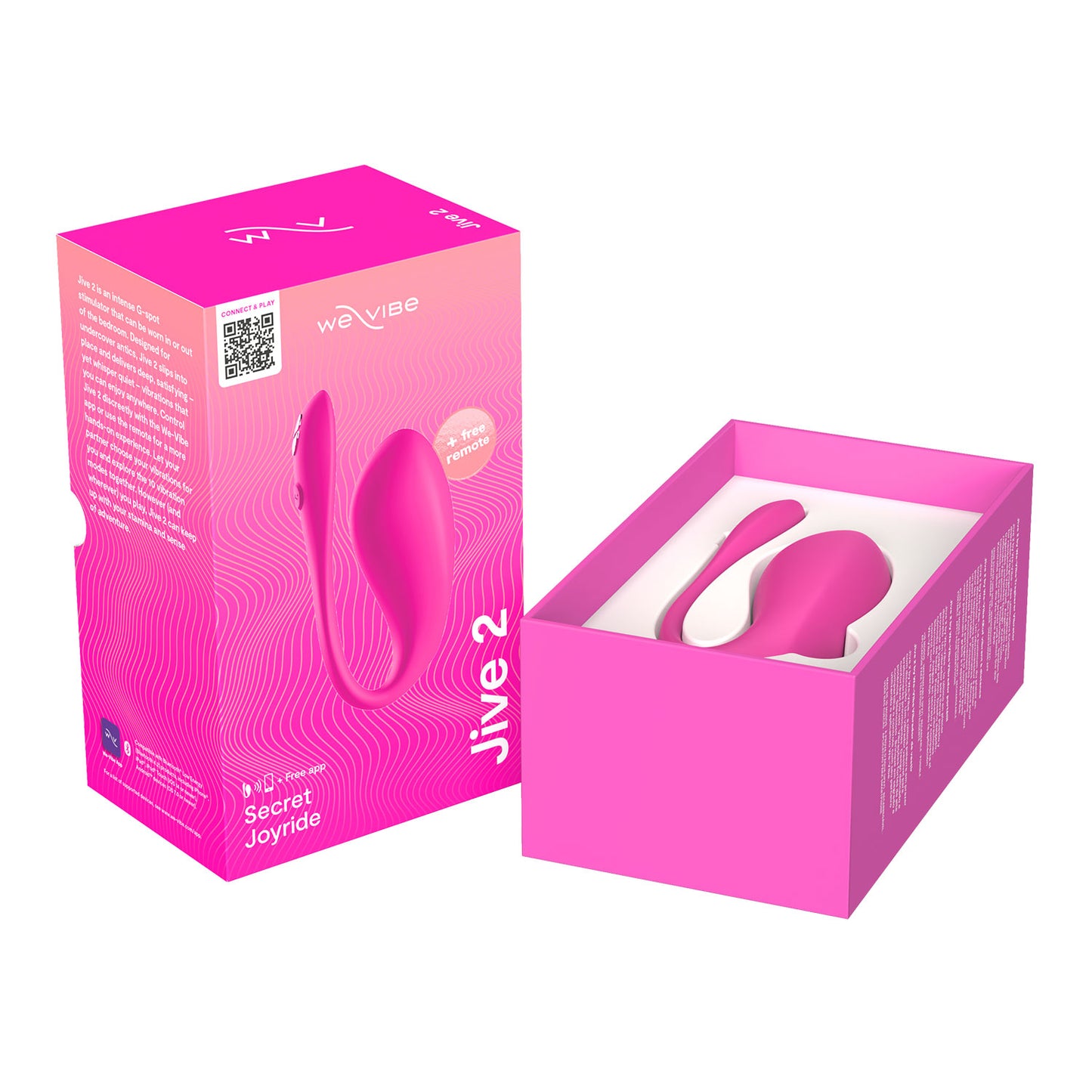 We-Vibe - Jive 2 App and Remote-Controlled Wearable G-Spot Egg Vibrator