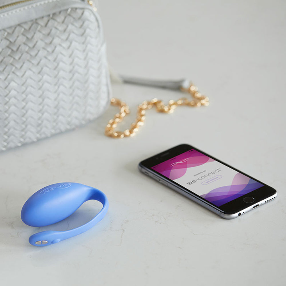 We Vibe - Jive App Controlled Rechargeable Bullet Egg Vibrator Blue