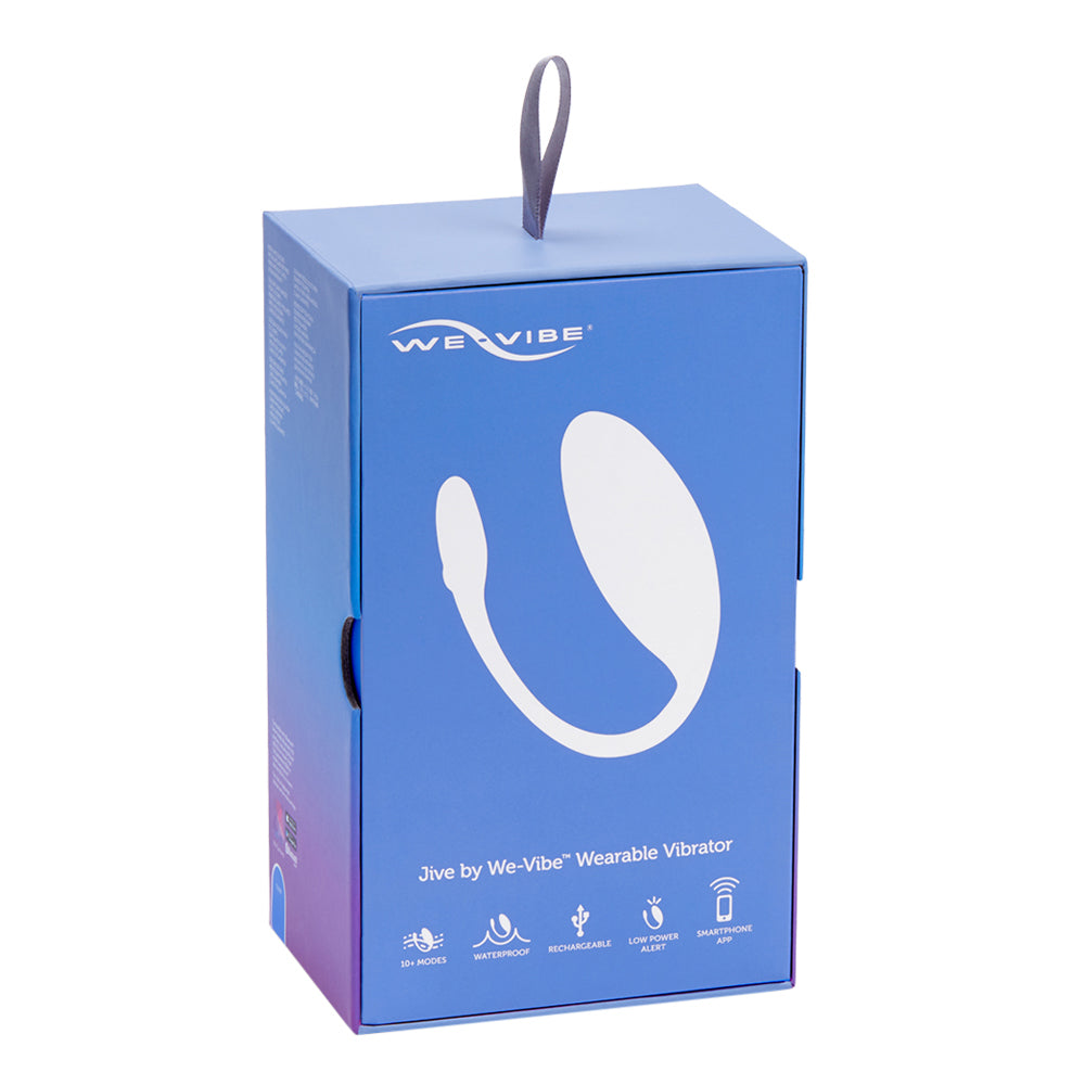 We Vibe - Jive App Controlled Rechargeable Bullet Egg Vibrator Blue