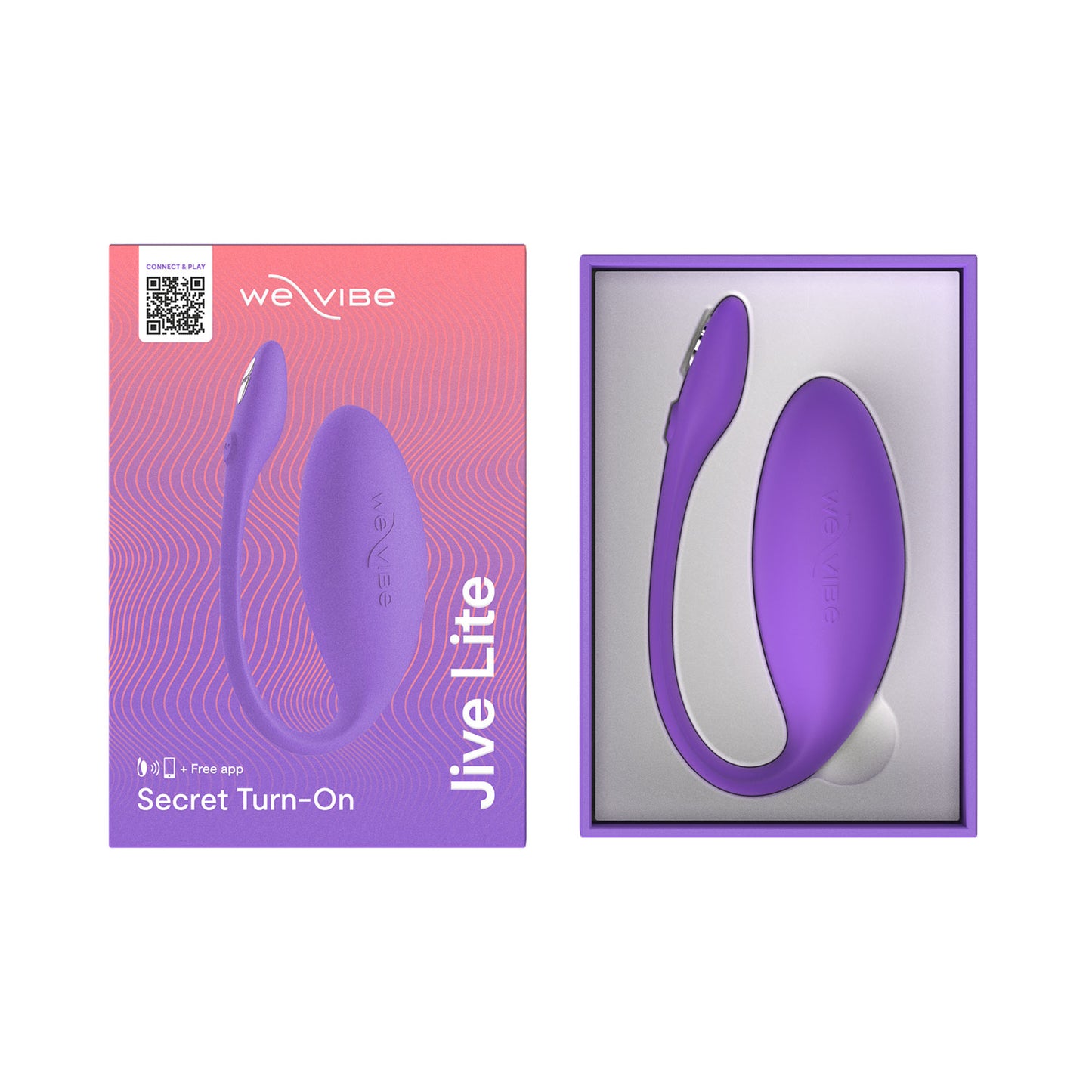 We-Vibe Jive Lite App-Controlled Egg  Vibrator Purple