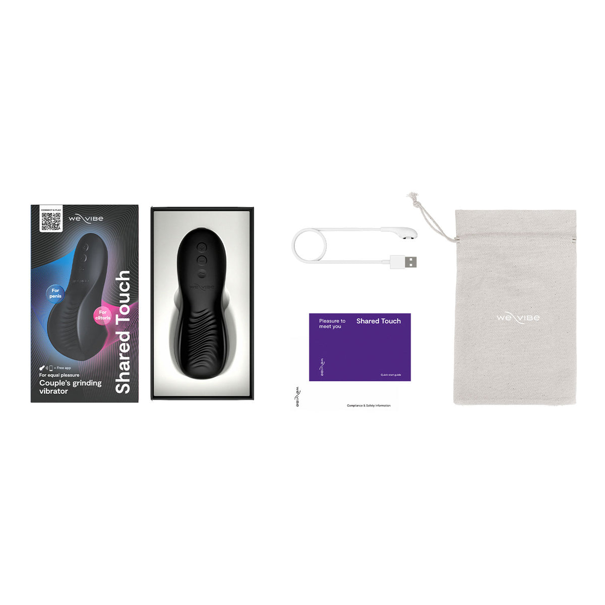 We-Vibe - Shared Touch App-Controlled Couple Vibrator