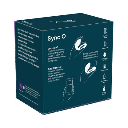 We-Vibe - Sync O App and  Remote-Controlled Silicone Couple's Vibrator Velvet Green