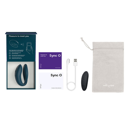 We-Vibe - Sync O App and  Remote-Controlled Silicone Couple's Vibrator Velvet Green