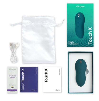 We Vibe - Touch X Rechargeable Clitoral Vibrator Green Velvet