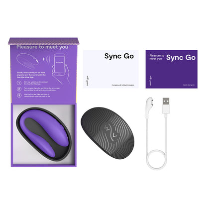 We-Vibe - Sync Go App and Remote-Controlled Couple Vibrator Light Purple