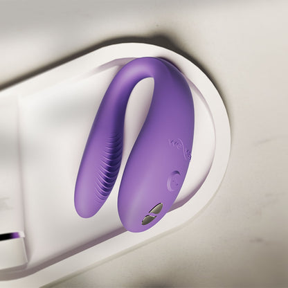 We-Vibe - Sync Go App and Remote-Controlled Couple Vibrator Light Purple