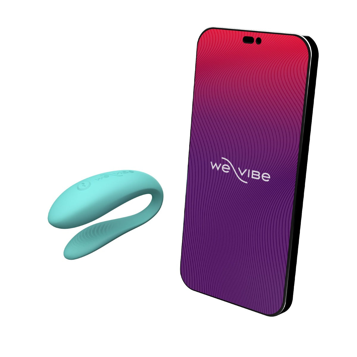 We-Vibe - Sync Lite App-Controlled Couple Vibrator Aqua