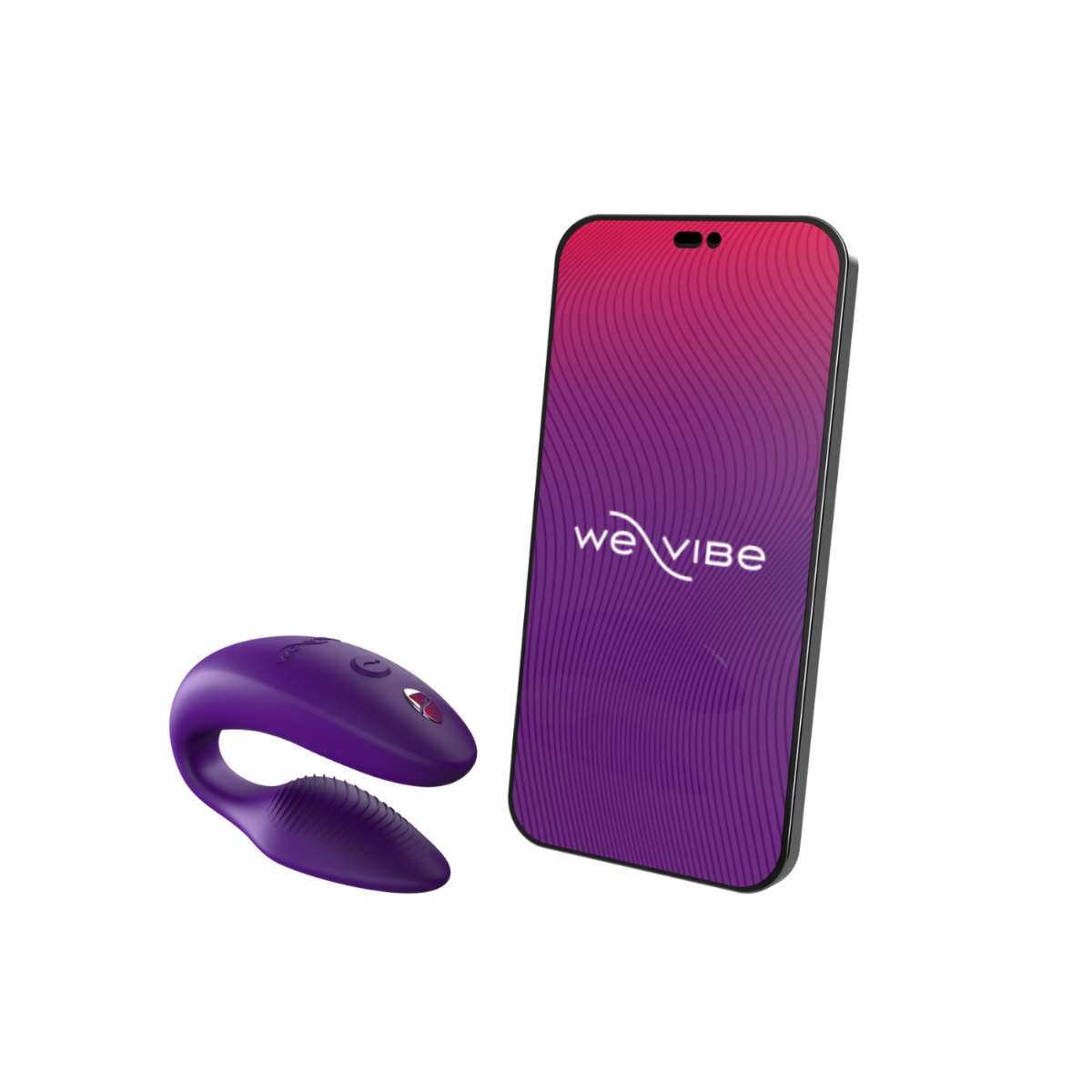 We-Vibe - Sync 2 App-Controlled Couples Vibrator with Remote (Purple)