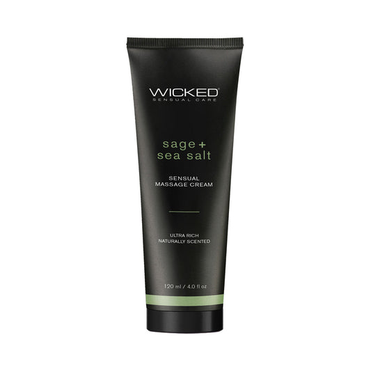 Wicked Sensual Care - Sage and Sea Salt Sensual Massage Cream 120 ml