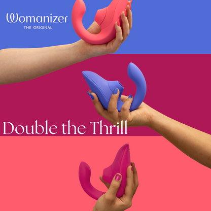 Womanizer - Blend Dual Stimulation Vibrator Vibrant Pink