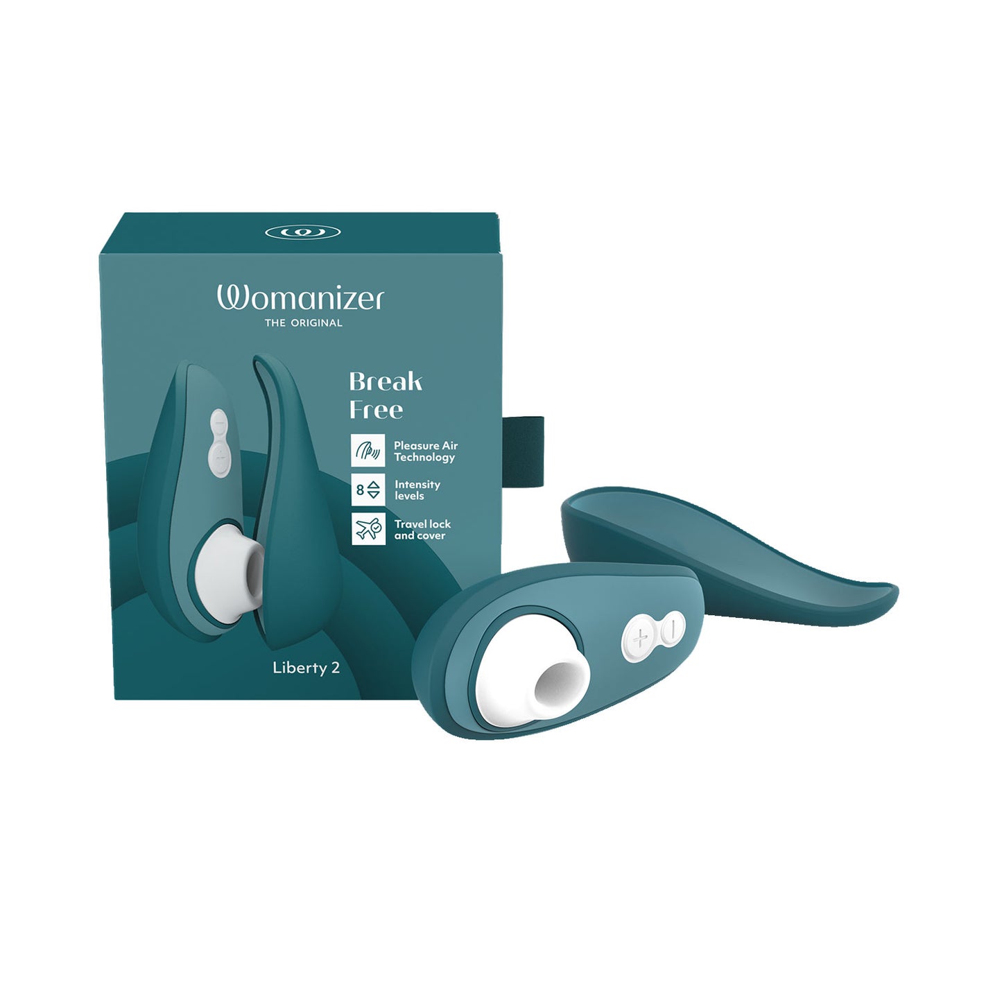 Womanizer - Liberty 2 Rechargeable Clitoral Stimulator Petrol