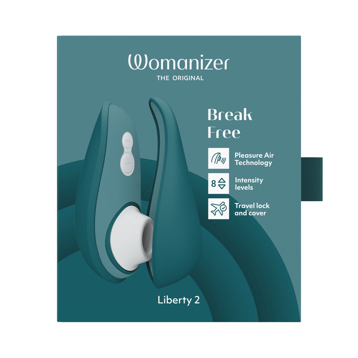 Womanizer - Liberty 2 Rechargeable Clitoral Stimulator Petrol