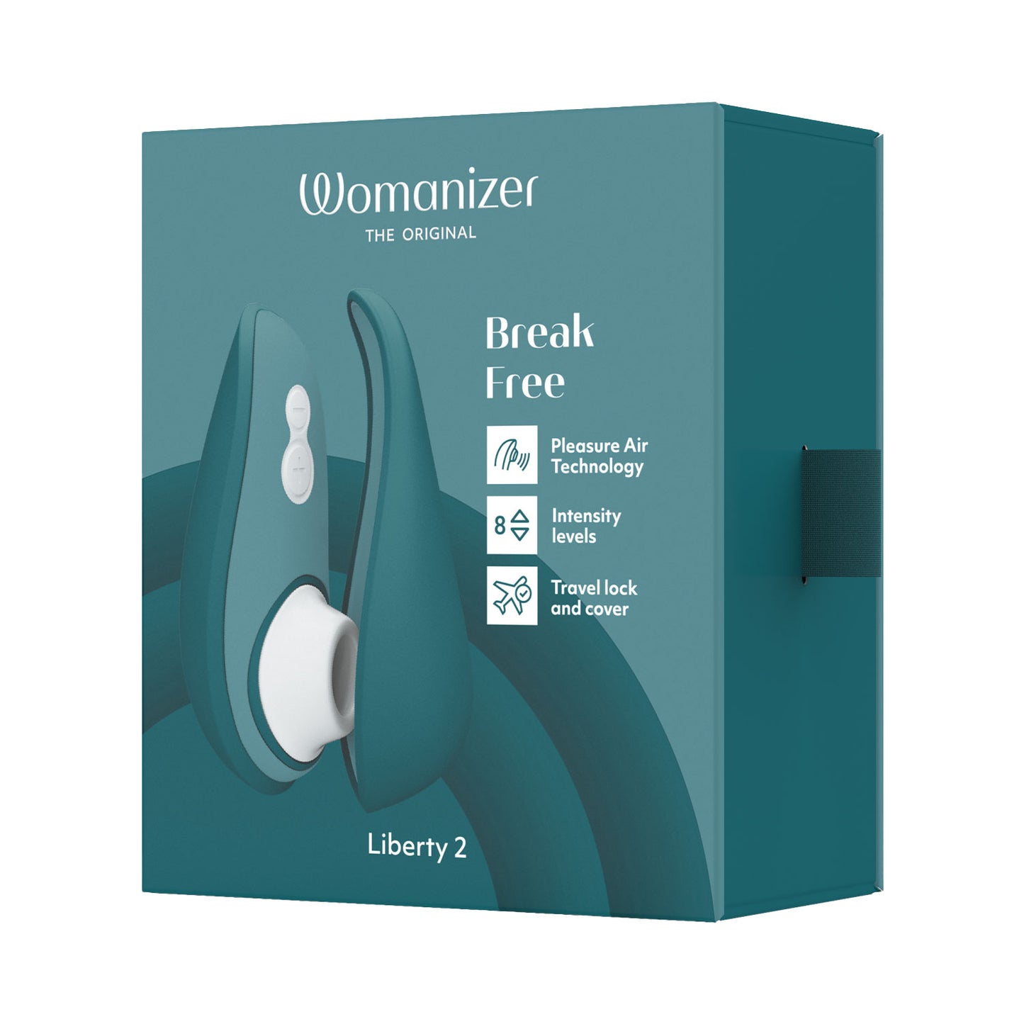 Womanizer - Liberty 2 Rechargeable Clitoral Stimulator Petrol