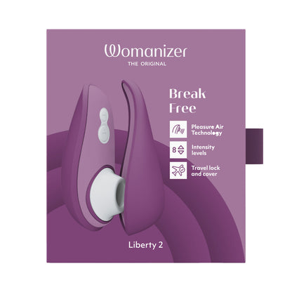 Womanizer - Liberty 2 Rechargeable Clitoral Stimulator Purple