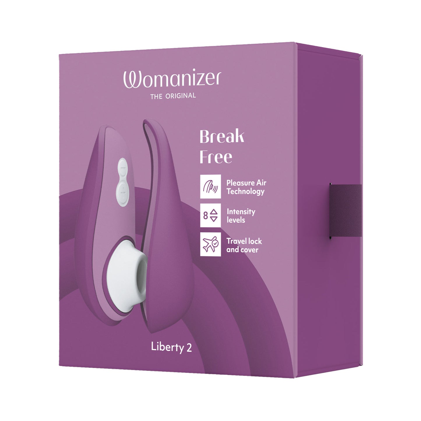 Womanizer - Liberty 2 Rechargeable Clitoral Stimulator Purple