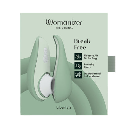 Womanizer - Liberty 2 Rechargeable Clitoral Stimulator Sage