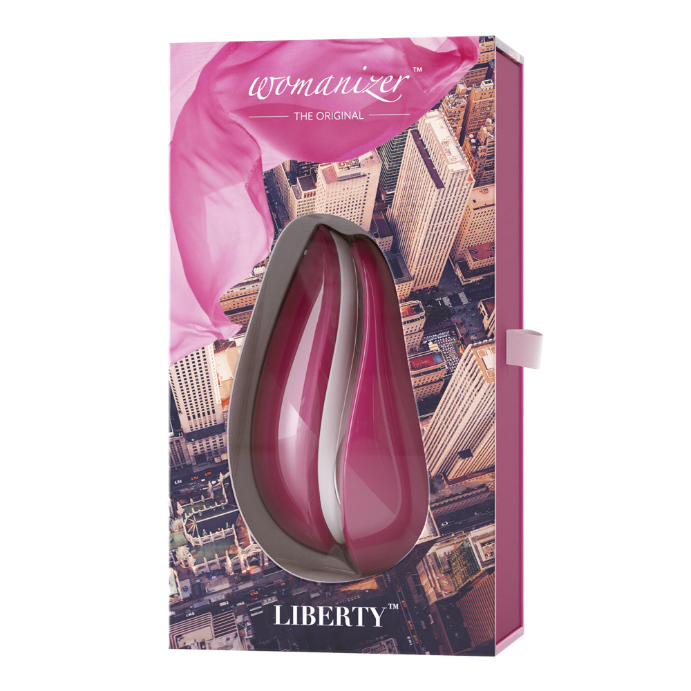 Womanizer - Liberty Rechargeable Clitoral Stimulator Red