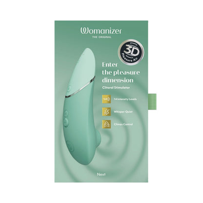 Womanizer - Next Clitoral Stimulator with 3D Pleasure Air Technology Sage