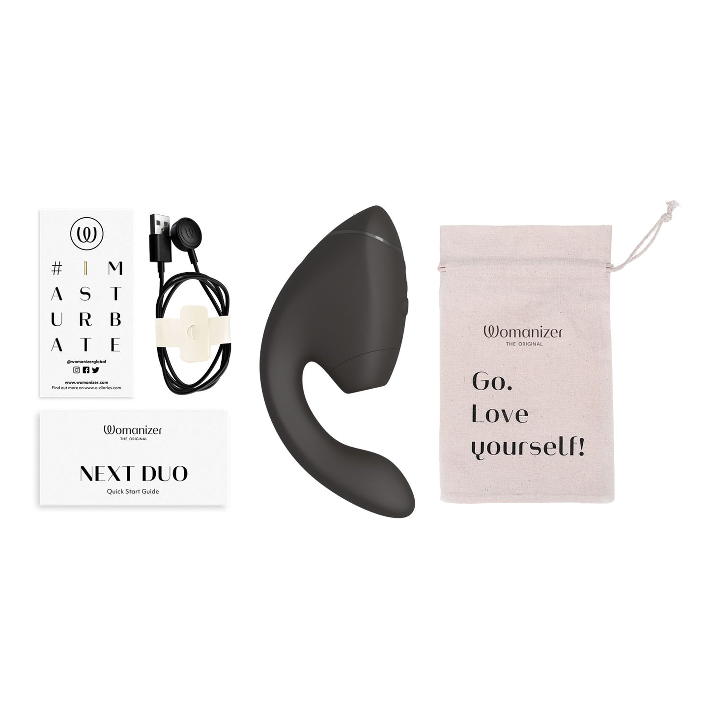 Womanizer - Next Duo Dual Stimulator with Pleasure Air Technology