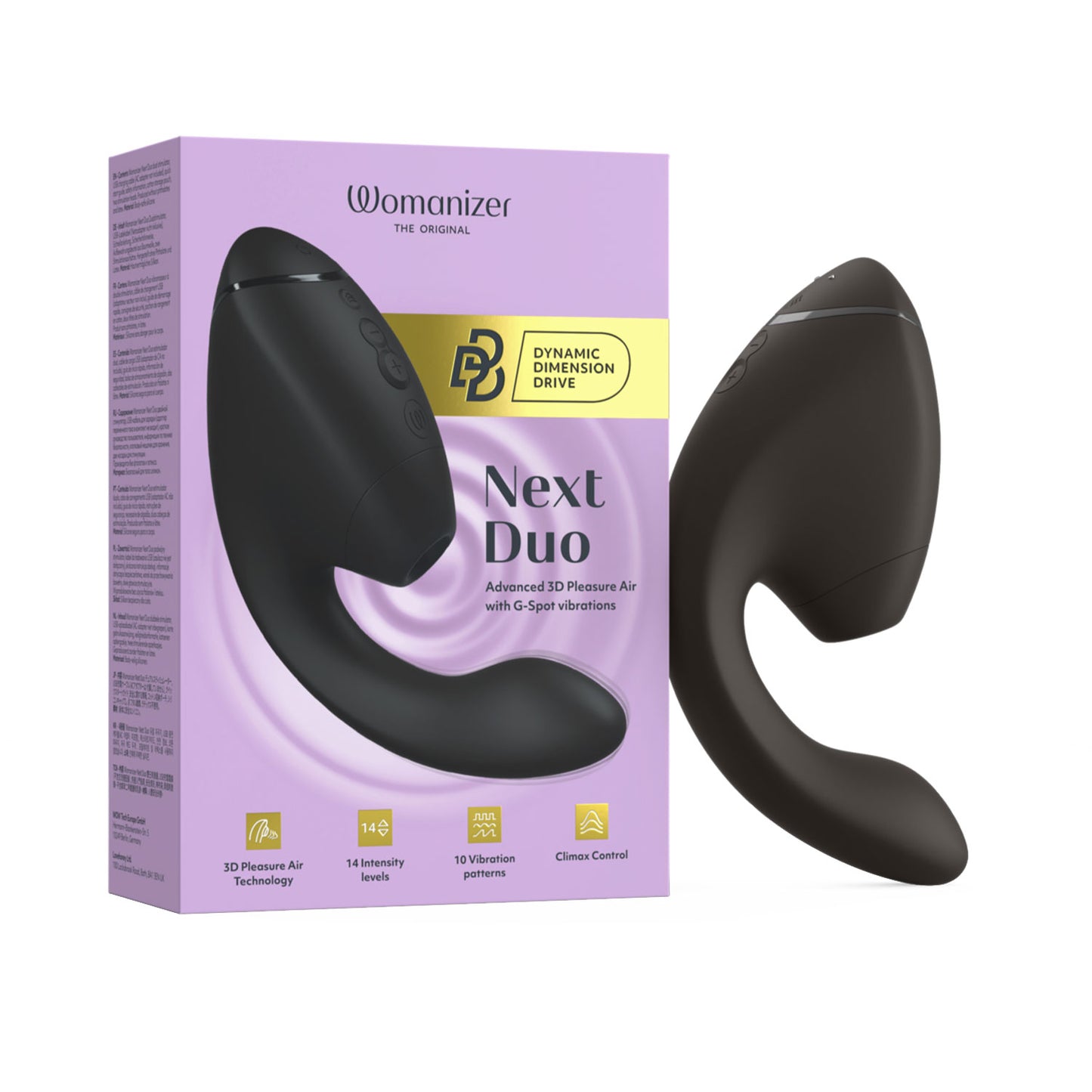 Womanizer - Next Duo Dual Stimulator with Pleasure Air Technology