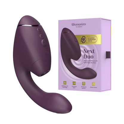 Womanizer - Next Duo Dual Stimulator with Pleasure Air Technology