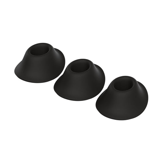 Womanizer - Next Black Stimulation Heads Replacement Box of 3 Medium