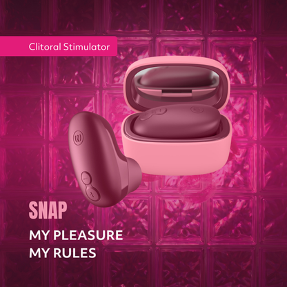 Womanizer - Snap Clitoral Stimulator Crushed Berry