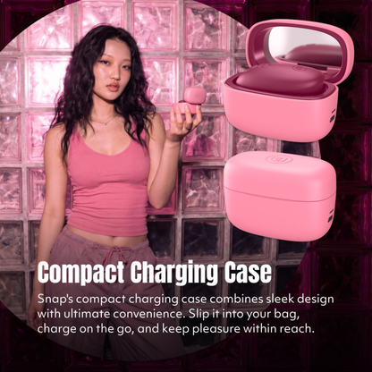 Womanizer - Snap Clitoral Stimulator Crushed Berry