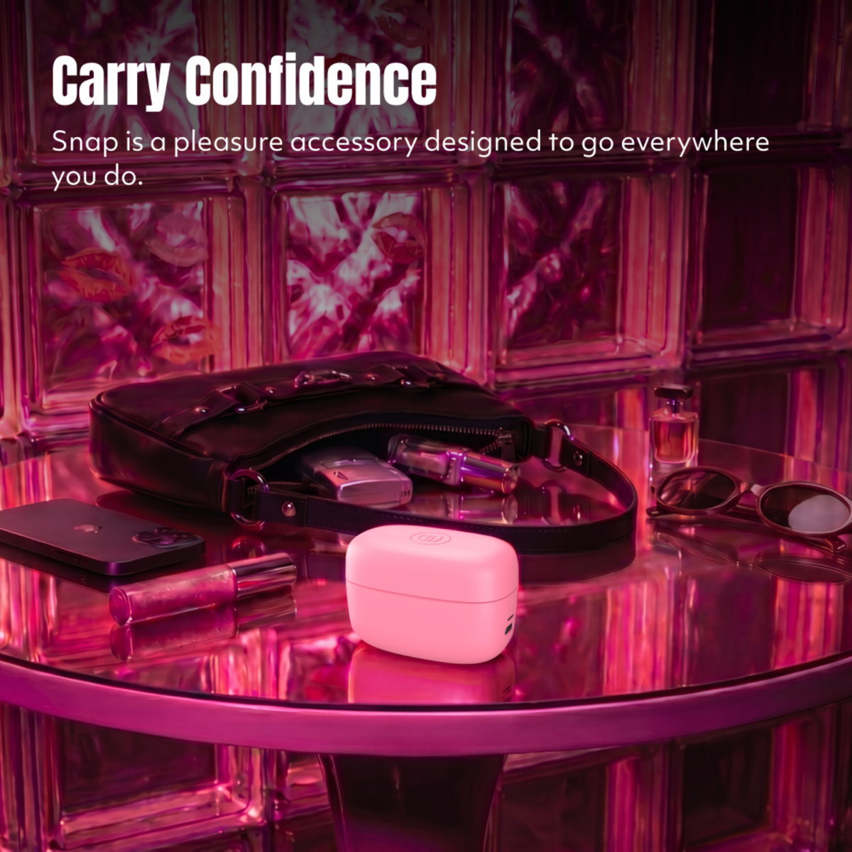 Womanizer - Snap Clitoral Stimulator Crushed Berry