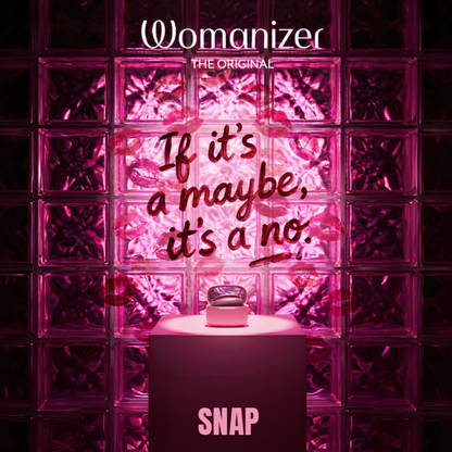 Womanizer - Snap Clitoral Stimulator Crushed Berry