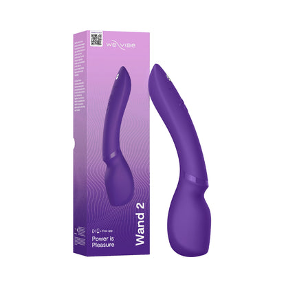 We-Vibe - Wand 2 App-Controlled Vibrating Massager Purple