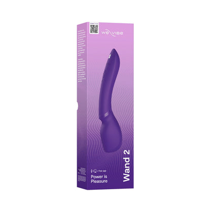 We-Vibe - Wand 2 App-Controlled Vibrating Massager Purple