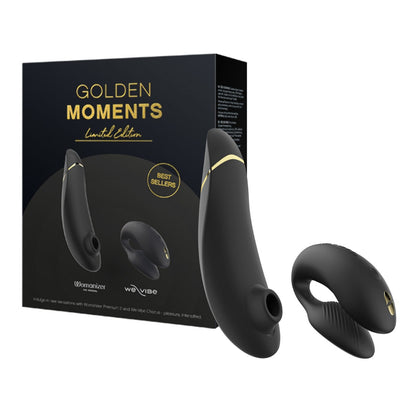 Womanizer x We-Vibe - Golden Moments 2 Collection Chorus and Premium 2 Limited Edition Couple Vibrator