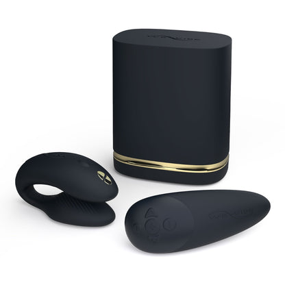 Womanizer x We-Vibe - Golden Moments 2 Collection Chorus and Premium 2 Limited Edition Couple Vibrator